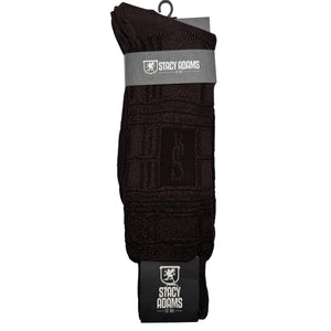 Pillar Collection: Stacy Adams Formal Dress Socks – Brown