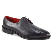 Men’s Onyx Hand-Burnished Leather Derby Shoes