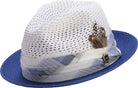Montique Men's Braided Royal Fedora Hat H1729 - Suits & More