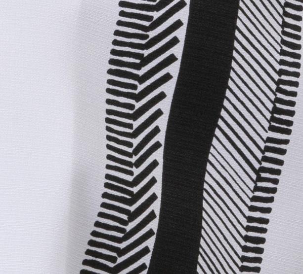 Montique Two Piece Frayed Line Detail Short Sleeve Walking Suit in Black - 2017 - Suits & More