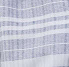 Men's 2 Piece Short Sleeve Walking Suit Striped Pattern in Slate - 2037 - Suits & More