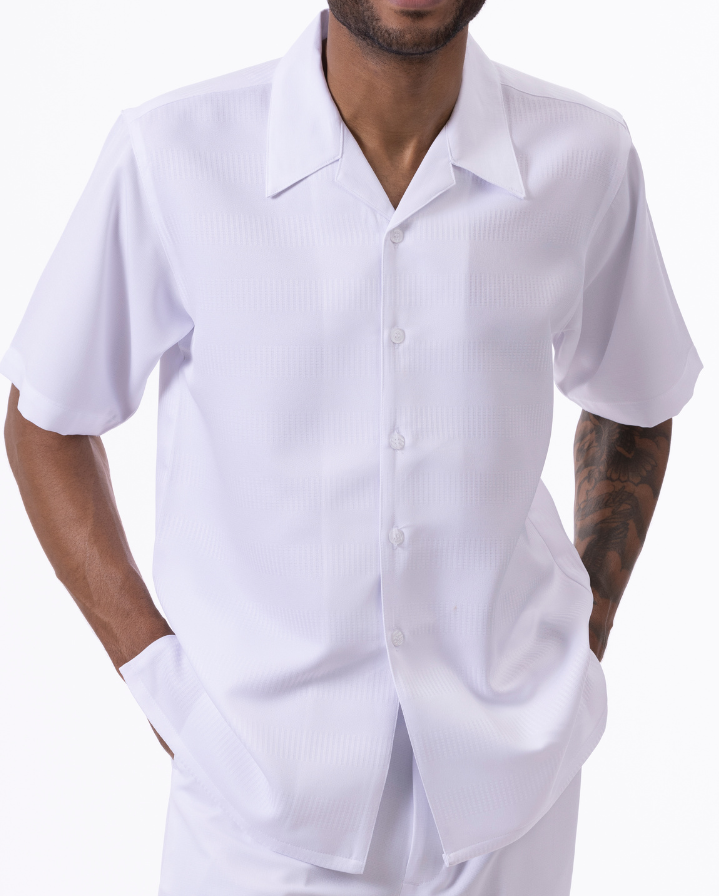 White short pants clearance suit