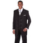 Black & White 3 Piece Pinstripe Fashion Suit