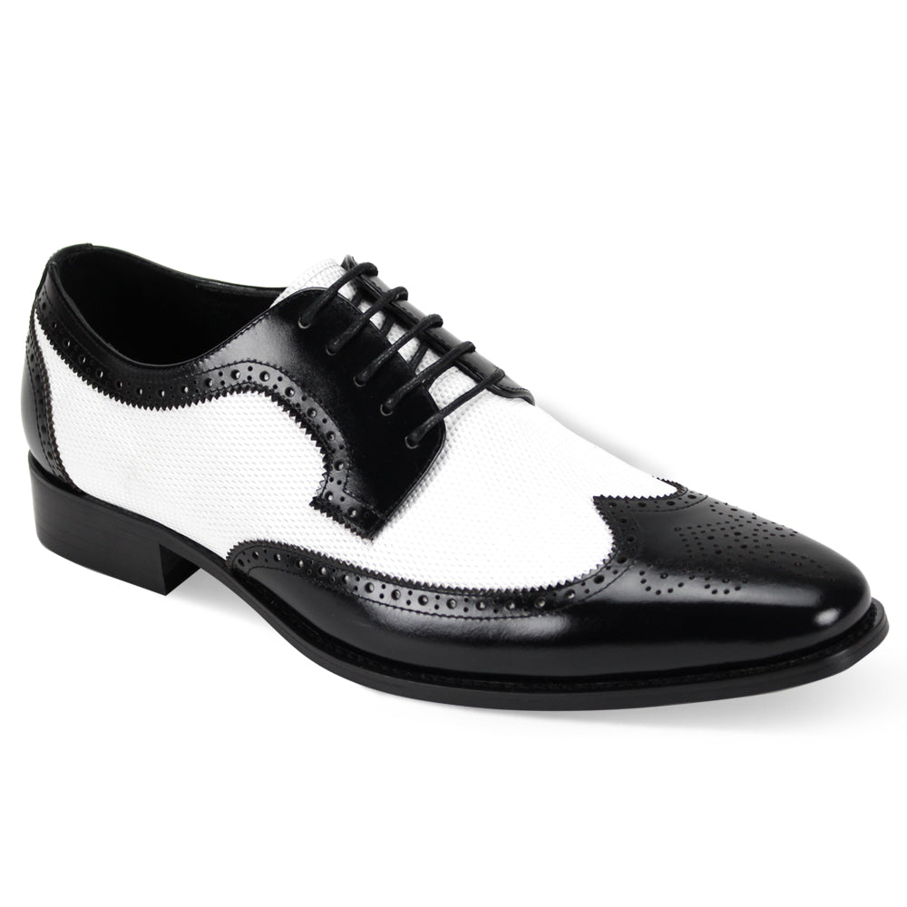 Black and white church shoes Clearance