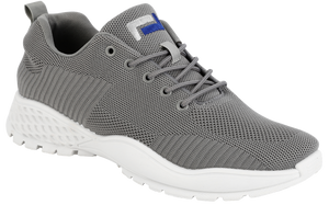 LEVEL ONE Men's Grey Ultralight Trainers Shoes SP658