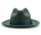 Montique Hunter Lightfelt 2 ½" Wide Brim Wool Felt Pinch Hat H-60 - Suits & More
