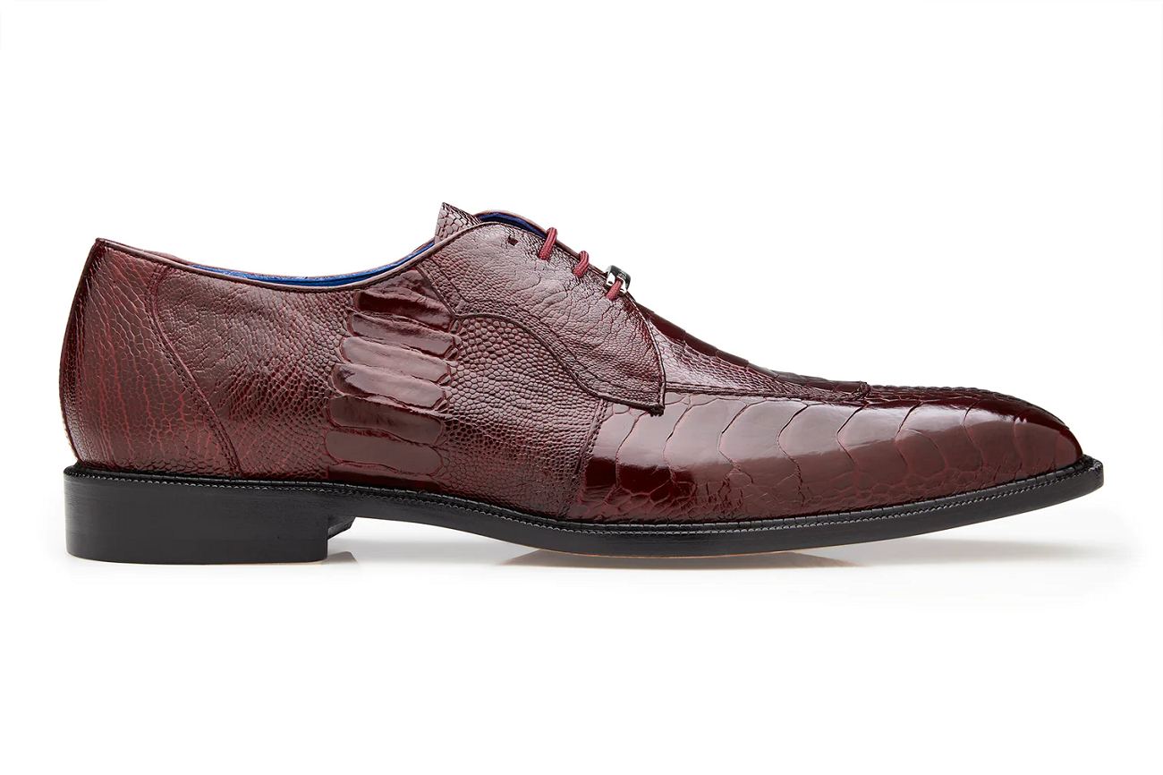 Stacy Adams Kallum Cap Toe Lace-Up Dress Shoes, Burgundy | Hamilton Place