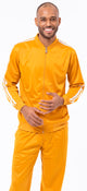 Montique Men's 2 Piece Sport Tracksuit in Gold Set JS26