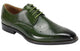 Knightly Knot Collection: Premium Green Leather Lace Dress Shoes