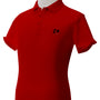 Men's Solid Red Quarter Button Up Collared Short Sleeve Shirt