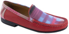Montique Men's Red Fashion Loafers Slip On Shoes S1913 - Suits & More
