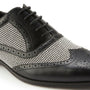 Montique Men's Black/White Fashion Shoes S-1955