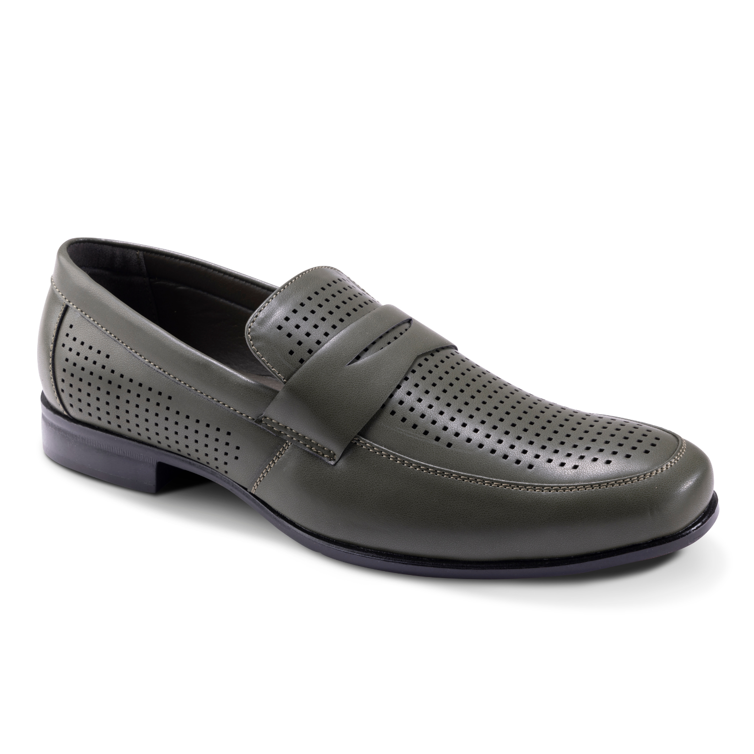 Montique Olive Casual Summer Loafer Shoes S84 11