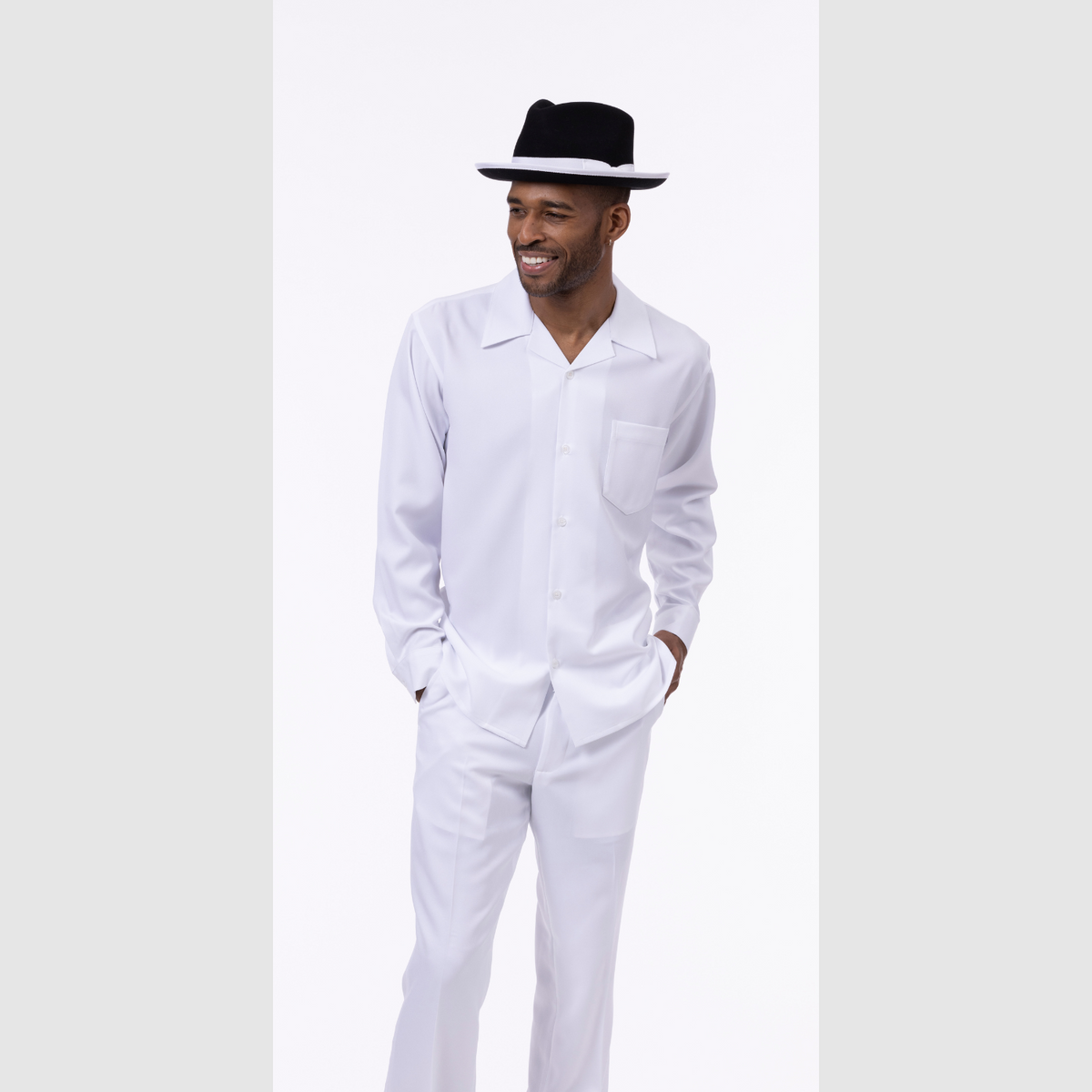 Men's Plain Long Sleeve Casual Walking Ash Suit main image 0
