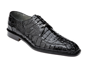 Black Hornback Caiman Dress Shoe by Belvedere