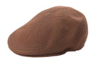 angled view classic ivy cap brandy