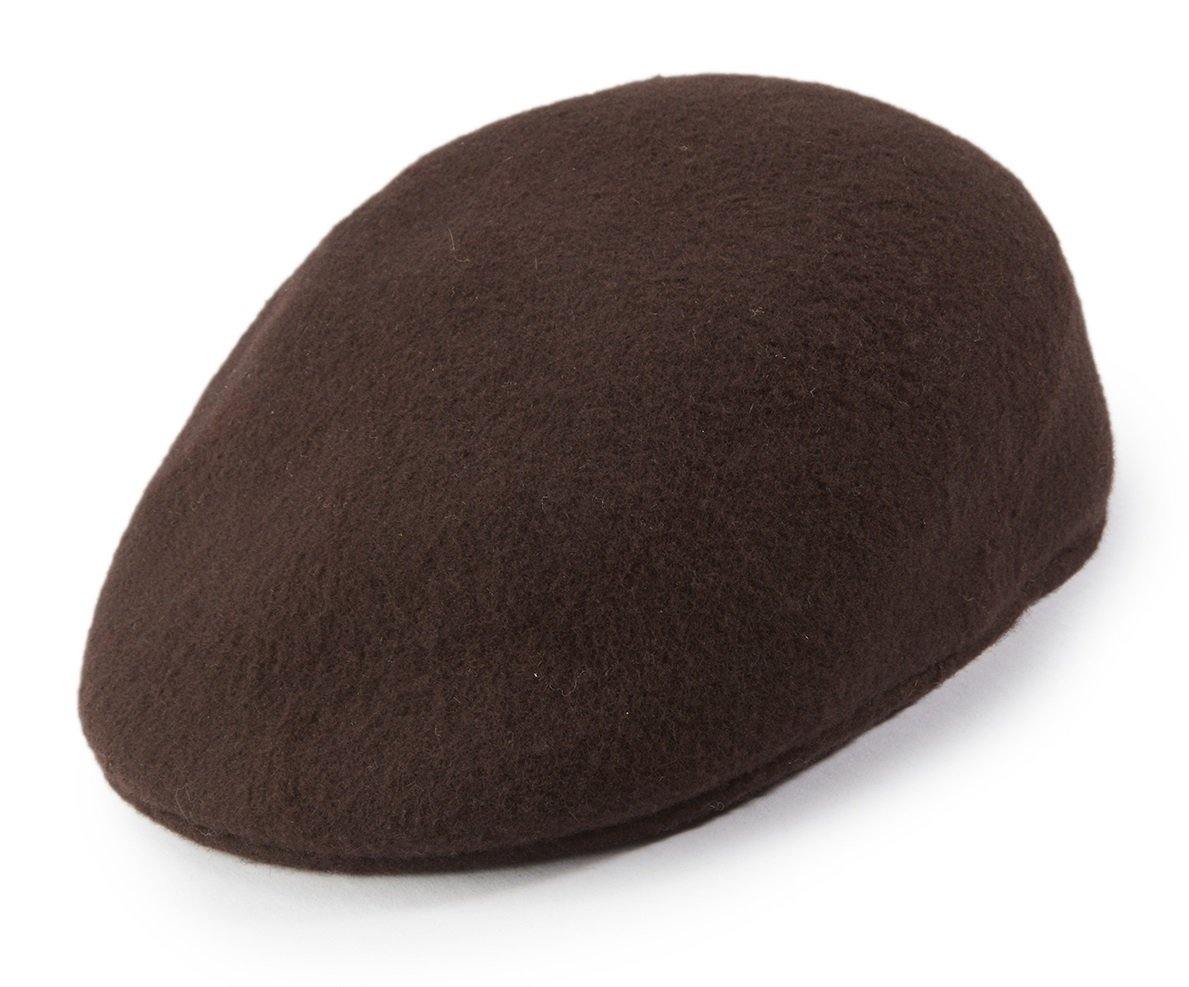 Montique Men's Brown Color Ascot Wool Felt Hat H-71 - Suits & More