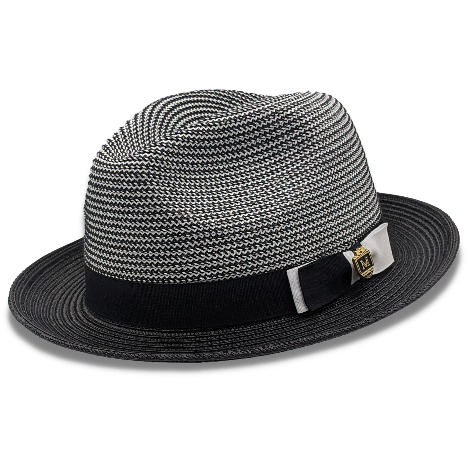 Pinch Fedora Hat in Black H68