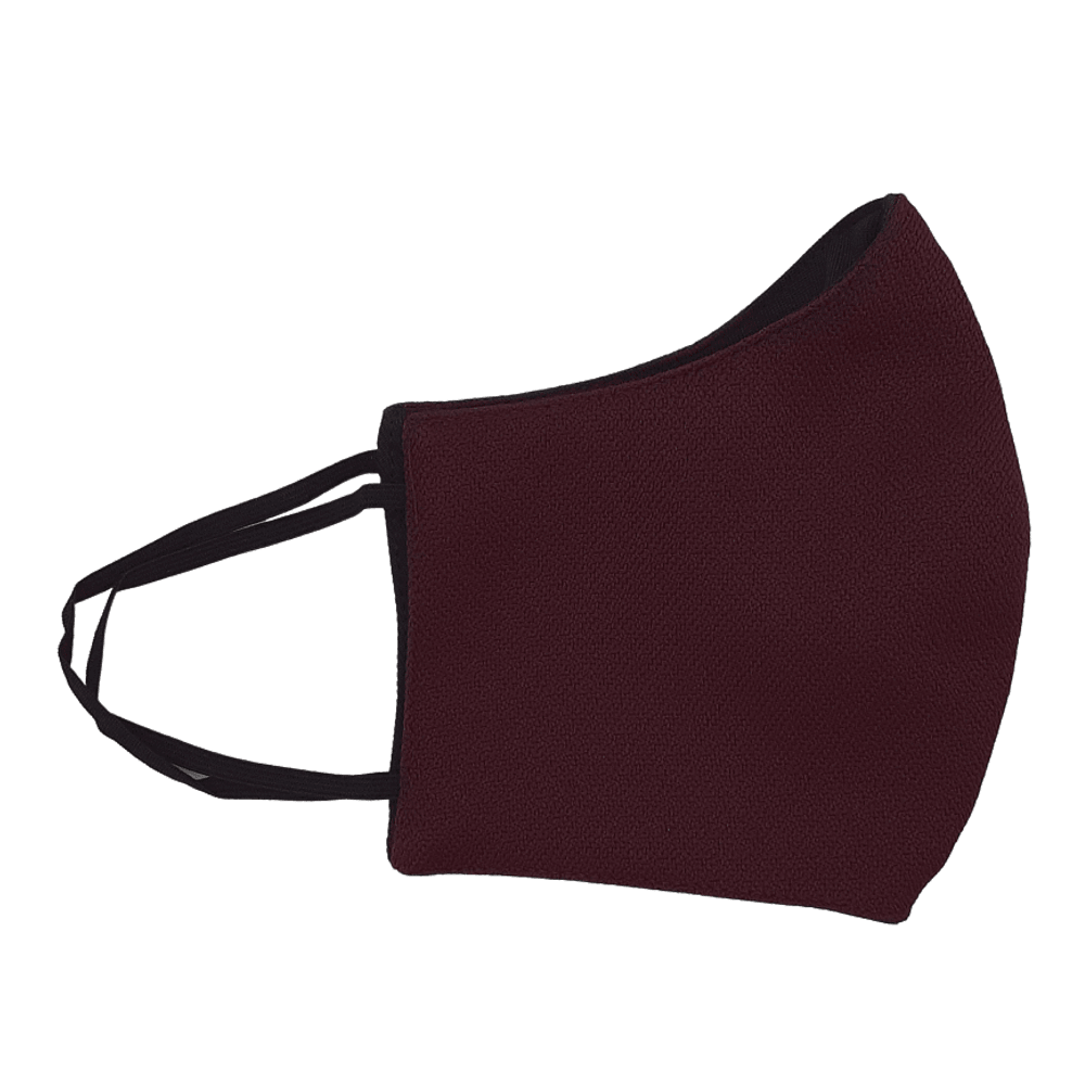 Face Mask in Burgundy M-26 - Suits & More