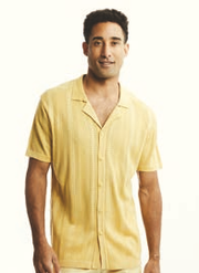 Knitted Design Polo Short Sleeve Shirt  51001 - 2 Colors Available