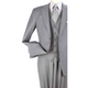 Grey Wool Feel Regular Fit Fashion Suit R3133