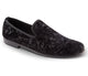 Montique OG Men's Fashion Loafers Slip-On Shoes Paisley Design in Black - FINAL SALE
