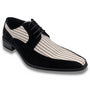 Montique Men's Black Laces Dress Shoes S1835