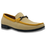 Montique Canary Houndstooth Loafer Shoes S2317