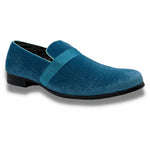 Men's Solid Velvet Aqua Fashion Shoes S91