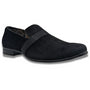 Men's Solid Velvet Black Fashion Shoes S91