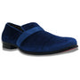 Men's Solid Velvet Cobalt Fashion Shoes S91