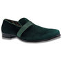 Men's Solid Velvet Emerald Fashion Shoes S91