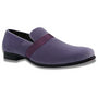 Men's Solid Velvet Lavender Fashion Shoes S91