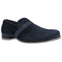 Men's Solid Velvet Navy Fashion Shoes S91
